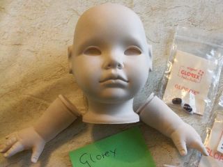 Glorex Puppen machen Puppe Baby Tanja 0803 Puppenrohling inkl grüne