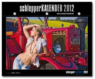 schlepperKALENDER 2012 Akt,Erotik,Porsche,Lanz,Hanomag