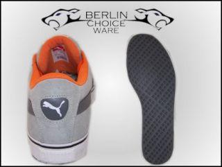 Puma Schuhe Sneaker SE Vulc Gr 40   44 Grey / Orange