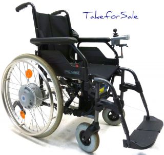 Alber E Fix E20 Zusatzantrieb mit Sunrise Medical Rollstuhl E25 TFS855