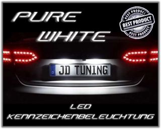 LED PURE WHITE REINWEISS Kennzeichenbeleuchtung EXTREM HELL   AUDI A4