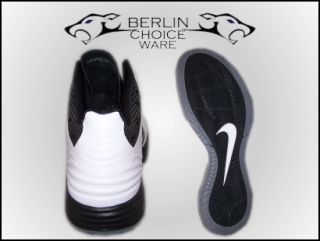 Nike Lunar Hypergamer Schuhe Sneaker White / Black   Grey Gr. 44 & 47