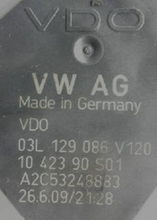 VW Golf VI 6 2.0 TDI Abgasrückführventil 03L129086V120
