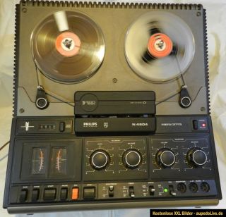 Philips Tonbandgerät Bandmaschine N4504 voll funktionstüchtig