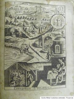 Biblia deutsch   Luther   21 Kupfer   Tübingen 1741