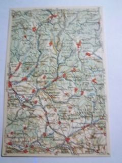 Ansichtskarte Thüringen Arnstadt Landkarte Wona 865 Verlag um 1920