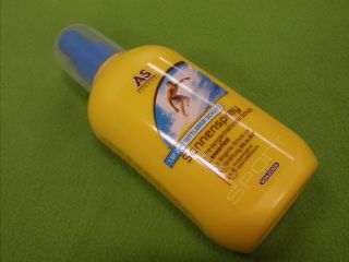 Flaschen AS Sport Sonnenschutz spray / Sonnencreme / Sonnenschutz