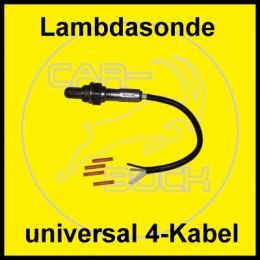 Lambdasonde universal mit offenen Kabelenden Elektrischer Anschluss 4