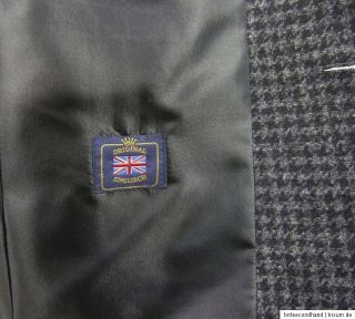 ORIGINAL ENGLISH! Tweed Sakko Jacket 54 FRISH GEREINIGT! REINE