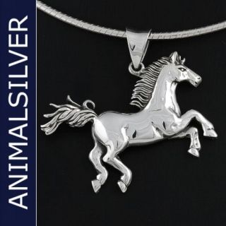 ANIMALSILVER Anhänger Pferd 925er Silber / A SI 0043