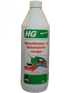 HG Hagesan Waschbeton  & Betonsteinreiniger Reiniger 1L