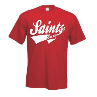 Southampton Vintage Style FC Football T Shirt