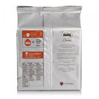 42,50 EUR/kg) 5x TASSIMO Café HAG Crema entkoffeiniert 16 T Discs