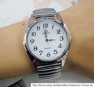 Vintage Mode Unisex Damenuhr Armbanduhr Uhr Farbe gold silber Retro