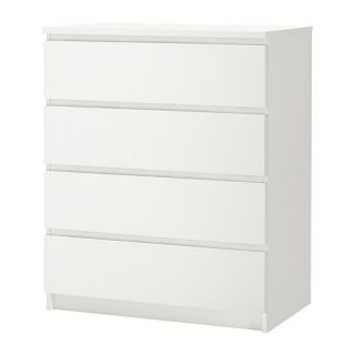 IKEA Malm Kommode, 4 Schubladen, Farbe weiß, OVP NEU