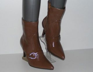Damenschuhe Stiefel Stiefeletten Braun NEU # 4251