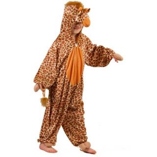 Kostüm Giraffe Kinder Zoo Tiere Jungen Mädchen Verkleidung Outfit 3