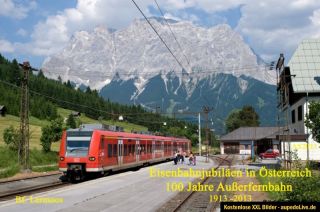 PM Österreich, 100 Jahre Außerfernbahn, Limit.Edit. 20 Stk., railway