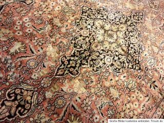 Wunderschöner Ghom Kaschmir Seide 205x120 cm Orientteppich Teppich