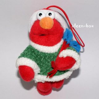 Sesamstrasse Elmo Plüschfigur Plüsch Puppe Weihnachten