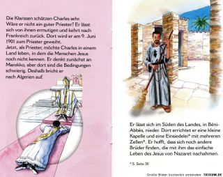 Charles de Foucauld Büchlein für Kinder   Jesus Christus   Klarissen