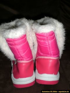 Mädchen Winter Stiefel Moon Boots Schnee Gr 31 Butterfly pink