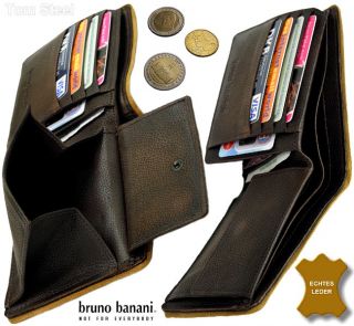 banani geldboerse wallet w320 918 brown vancouver duenne lederkante