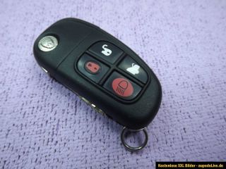 Jaguar X Type 4 Tasten Funkschlüssel Schlüssel Fernbedienung Ford