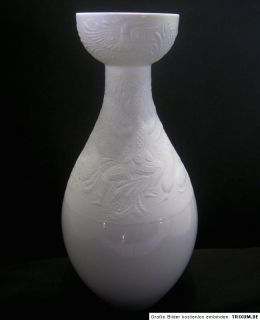 Rosenthal Zauberflöte weiß Vase 30cm 2. Wahl wie neu