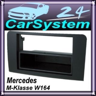 Mercedes ML W164 Radioblende 1 DIN+2 DIN Rahmen #8 /949