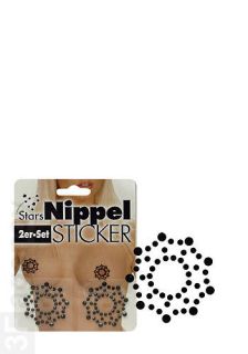 Nippel Sticker Sterne Brust Schmuck Strass Glitzer #929