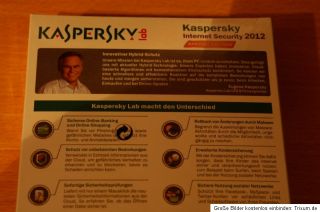 Kaspersky Internet Security 2012 2 User Special Edition NEU OVP