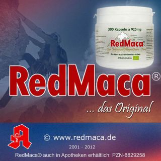 MACA BIO   RED MACA® KAPSELN 300 Stk. à 925mg Art.Nr. 3012123