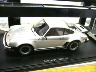 PORSCHE 911 930 Turbo 3.0 silver stripes 1976 AA 1.18