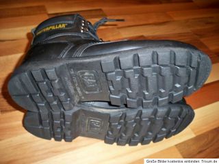 Cat Herren Boots Stiefel Leder Business Schuhe Gr. UK 10  EUR 44
