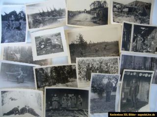 Lot von 109 orig. Fotos, 2.WK, Soldaten, Artillerie, Panzer, Flak