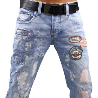 CIPO & BAXX Jeans C 968 W31/L34 blau Herren Hose Jeanshose Club Fett