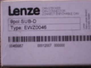 Lenze Can Stecker 9pol SUB D Type EWZ0046