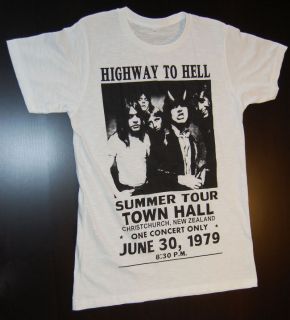 Shirt Stingray AC/DC   Highway To Hell   Bon Scott