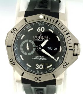 Corum Admirals Cup Deep Hull 48 Day / Date 48mm Titanium LIMITED NEW