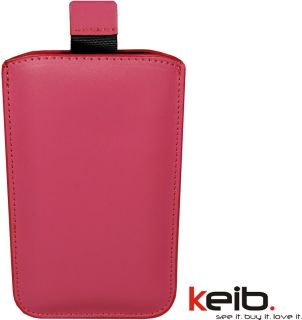 Samsung Galaxy S2 i9100 Tasche Pouch Leder Pink Hülle Handytasche