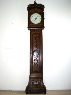 XL Barock Standuhr Grandfather Clock Uhrwerk Pendeluhr Bodenstanduhr