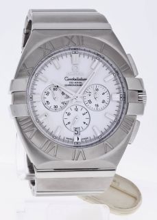 Omega Constellation Co Axial Double Eagle Chronograph Stahl an