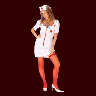 Fasching Damen Kostüm   Krankenschwester Outfit (2 tlg)