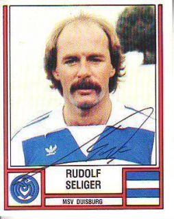 Rudolf Seliger   MSV Duisburg Panini   975 (uh)