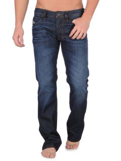 neu diesel jeans LARKEE 73N 0073N herren hose blau baumwolle regular