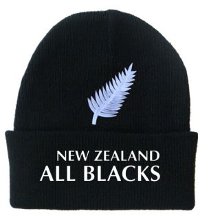 Neuseeland All Blacks Rugby Beanie Mütze