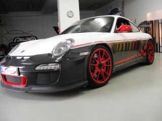 Porsche 997 Folierung Vollverklebung CarWrapping Folie