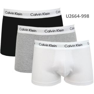 Calvin Klein 3er Pack Boxershorts Trunks U2664G / U2662G S , M , L