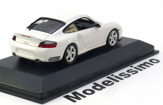 43 Minichamps Porsche 911 (996) Turbo 3,6 2000 white